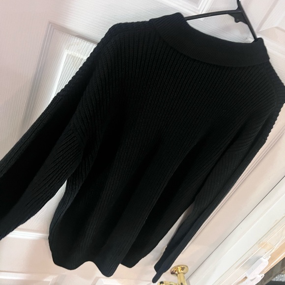 TOPMAN ASOS Ribbed Knit Button Down XS - Picture 4 of 5